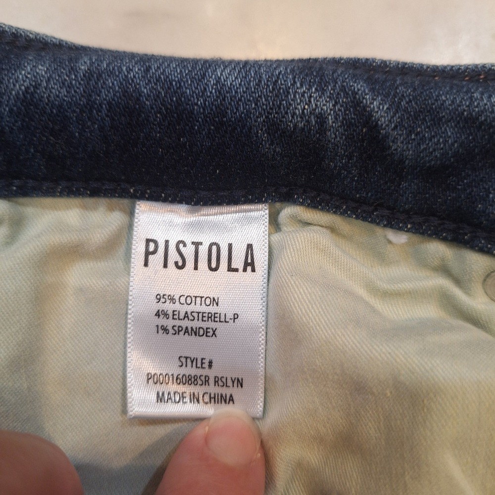 Pistola‎ Roselyn Jeans Womens 28 Blue High Rise Flare Denim P00016088SR RSLYN - Picture 3 of 7